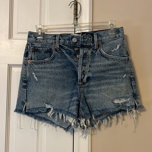 Agolde Jaden Cut Off Short - Size 25 with tags on!